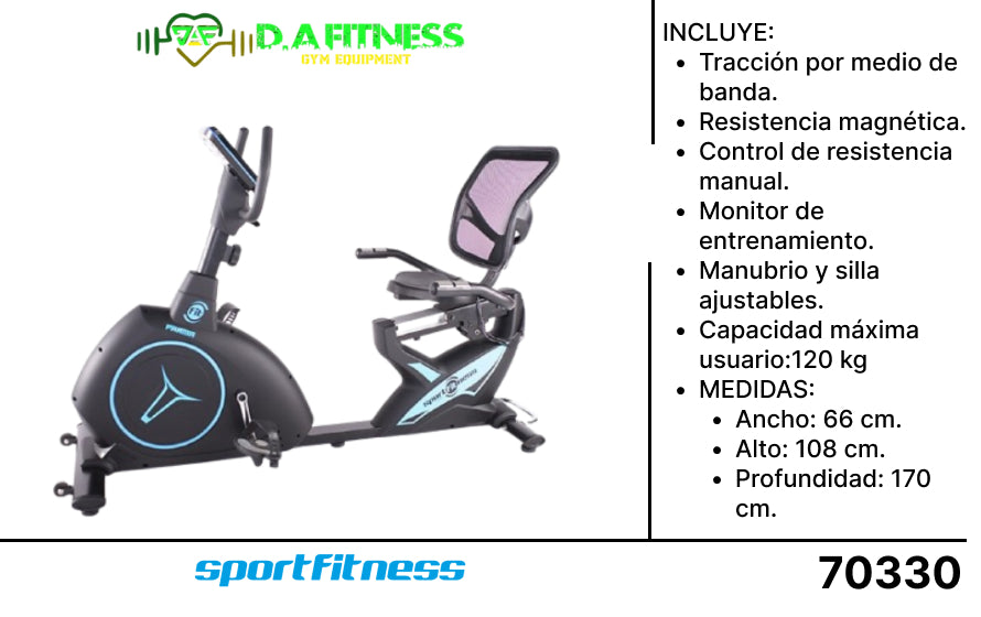 Bicicleta Recumbent Parma-M