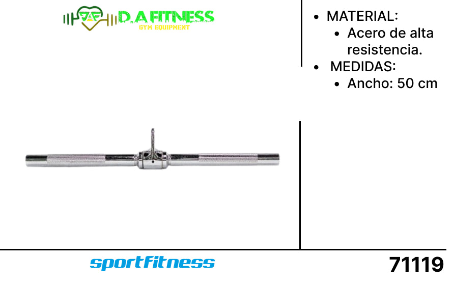 ADAPTACION POLEA RECTA (CORTA) NT-S-0413