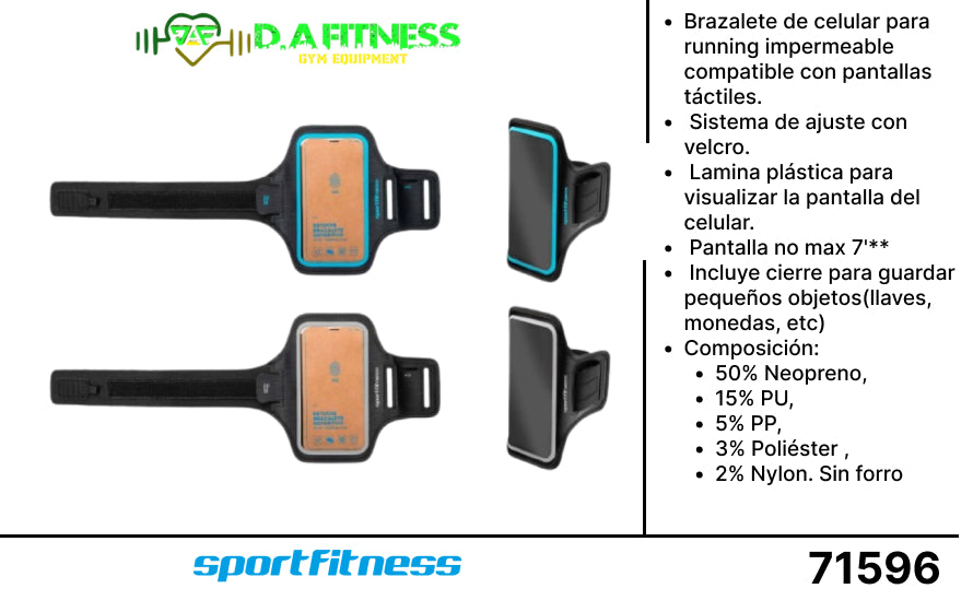 ESTUCHE BRAZALETE DEPORTIVO