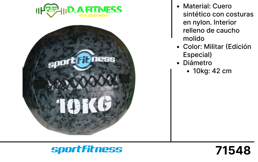 BALONES CON PESO MILITAR CWB005 (Precio por unidad)