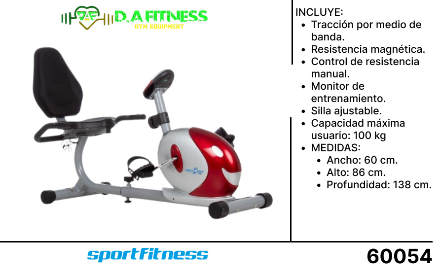 BICICLETA RECUMBENT CADIZ KLJ8.4G