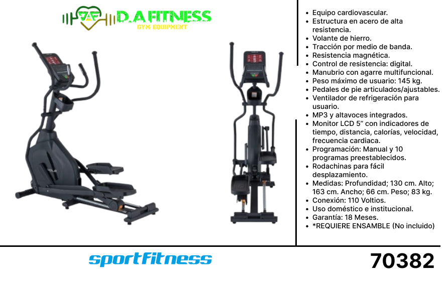 ELIPTICA MAGNETICA E20 2020 SOLE