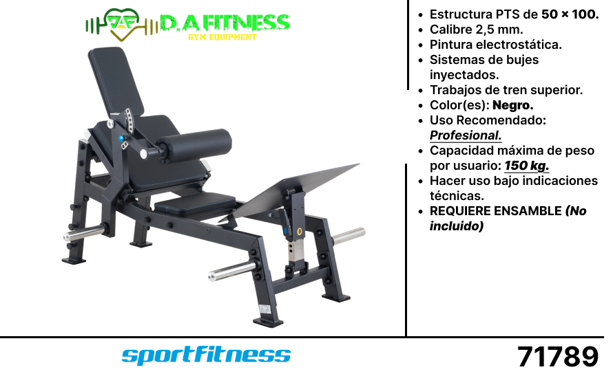 EMPUJE DE CADERA U3092 SPORTFITNESS