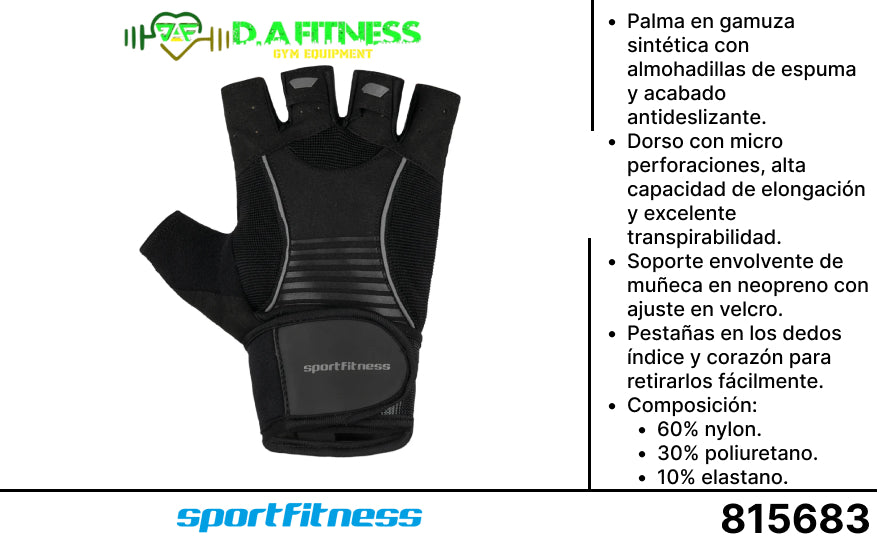 GUANTES CORTOS JUNGLE GYM