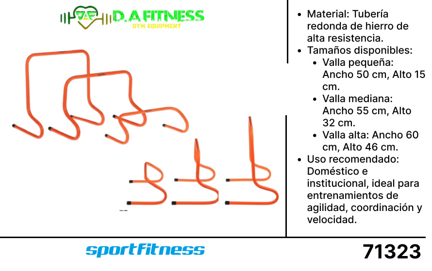 KIT DE VALLAS PARA SALTO (x3 PIEZAS) VSH