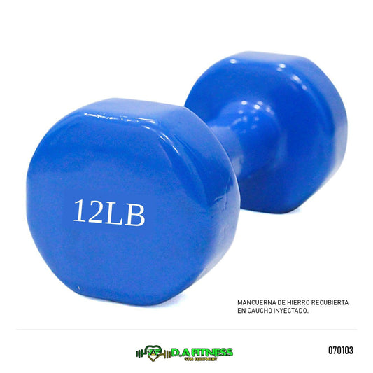 MANCUERNA ENCAHUCHETADA 12LB PVC