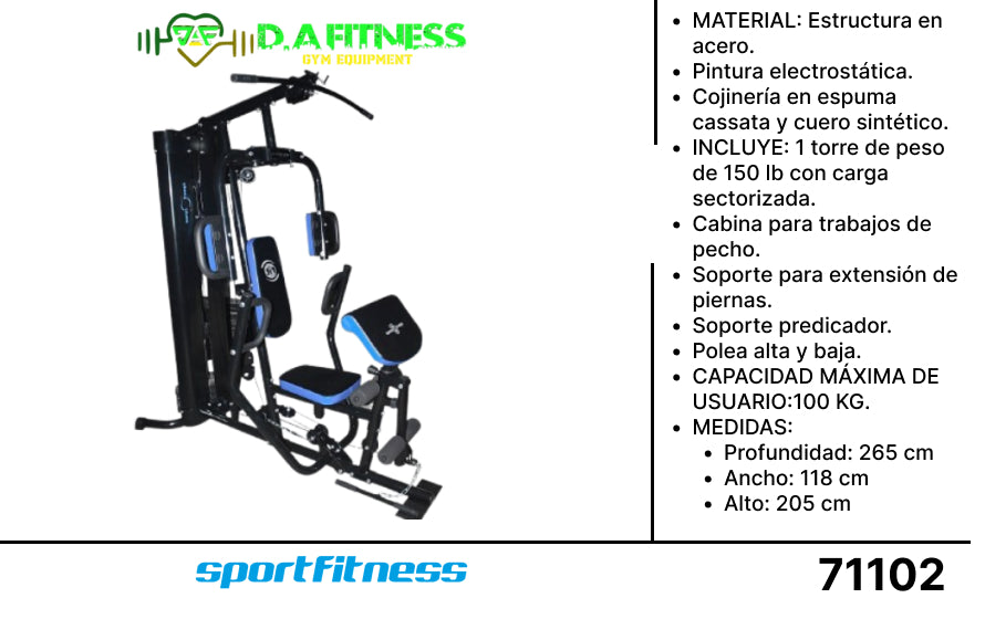 MULTIFUERZA DRESDE (1 PT) KFHG- 30