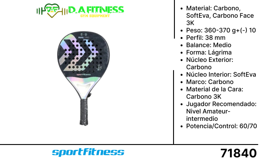 PALA DE PADEL (ADULTO) BRS001-C