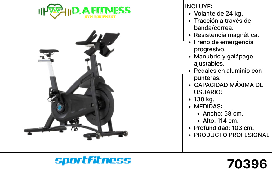 Bicicleta Spinning Magnética Benevento