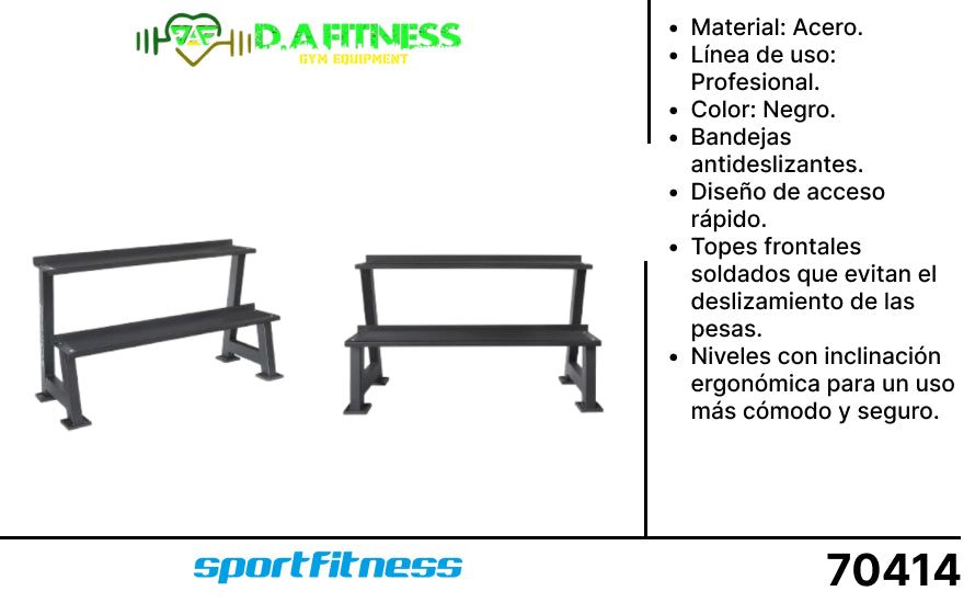 RACK HORIZONTAL PESAS RUSAS PRK012