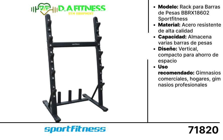 RACK PARA BARRAS SELLADAS BBRX18602