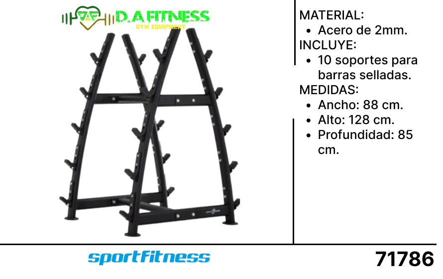 RACK PARA BARRAS SELLADAS BBRX18601