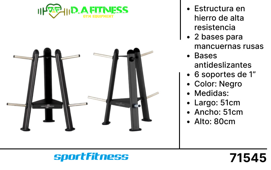 RACK PARA DISCOS ESTANDAR 1 PUL PLRX3322