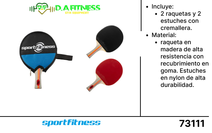 RAQUETAS PARA TENNIS DE MESA A3622