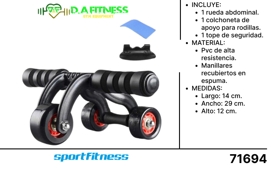 RUEDA ABDOMINAL PRO PUAW003