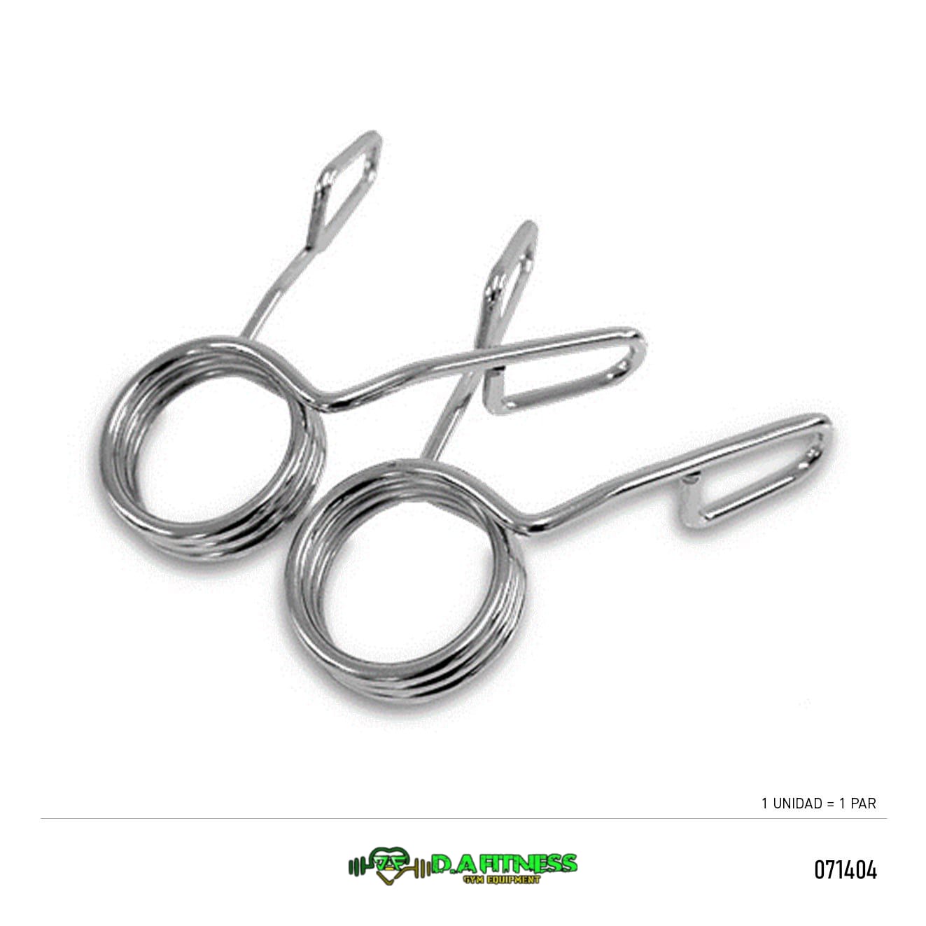 SEGUROS DE RESORTE BARRA OLIMPICA 2PUL HA-8057-CL50