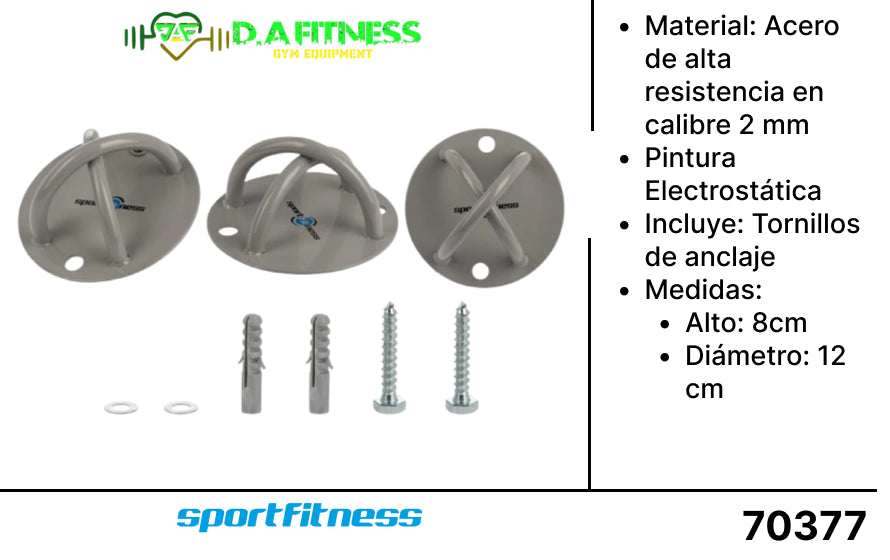 SOPORTE FUNCIONAL PARA PARED O TECHON BOXEO - TRX TH003