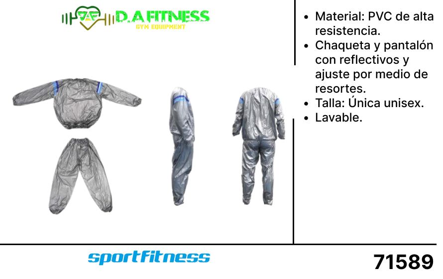 TRAJE SAUNA (PVC) S-001