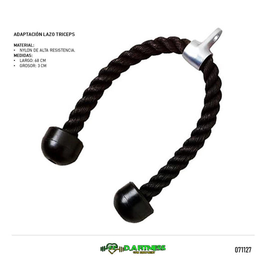 ADAPTACION LAZO PARA TRICEPS SZ-R-0100
