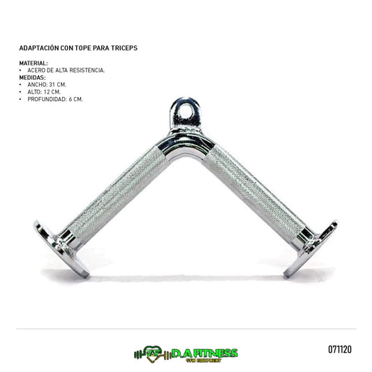 ADAPTACION TRICEPS CON TOPE NT0444N