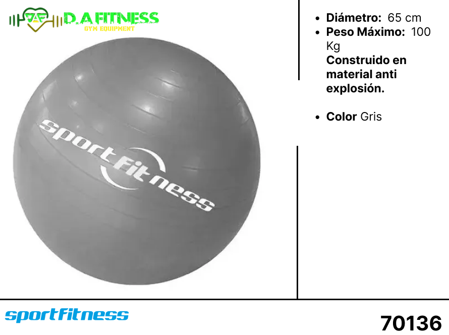BALONES DE PILATES  - PELOTA PARA GIMNASIA FL17-002