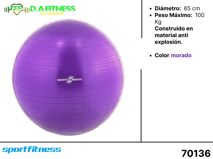 BALONES DE PILATES  - PELOTA PARA GIMNASIA FL17-002