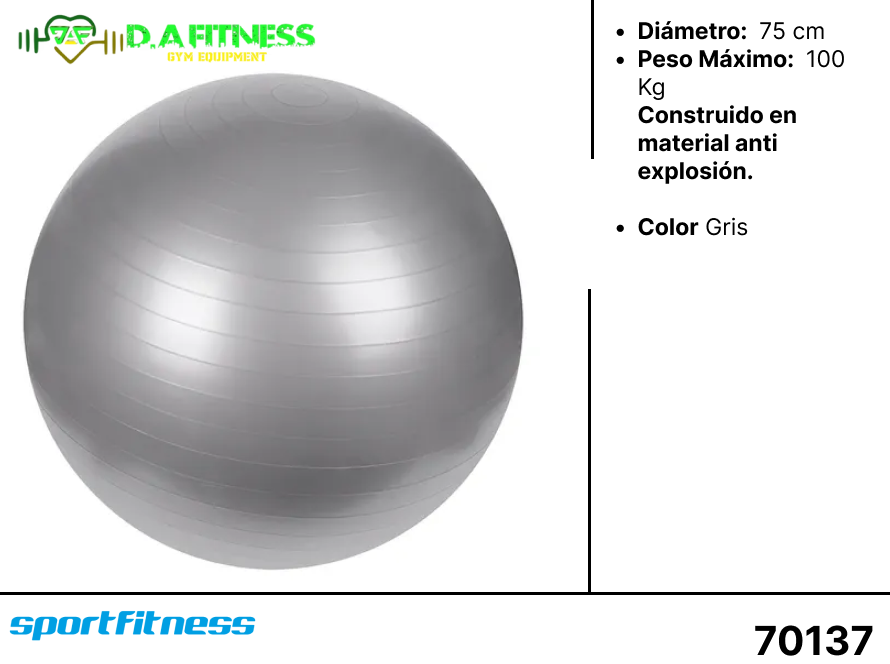 BALONES DE PILATES  - PELOTA PARA GIMNASIA FL17-002