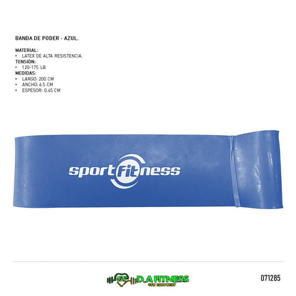 BANDAS ELASTICAS DE PODER LTPB001