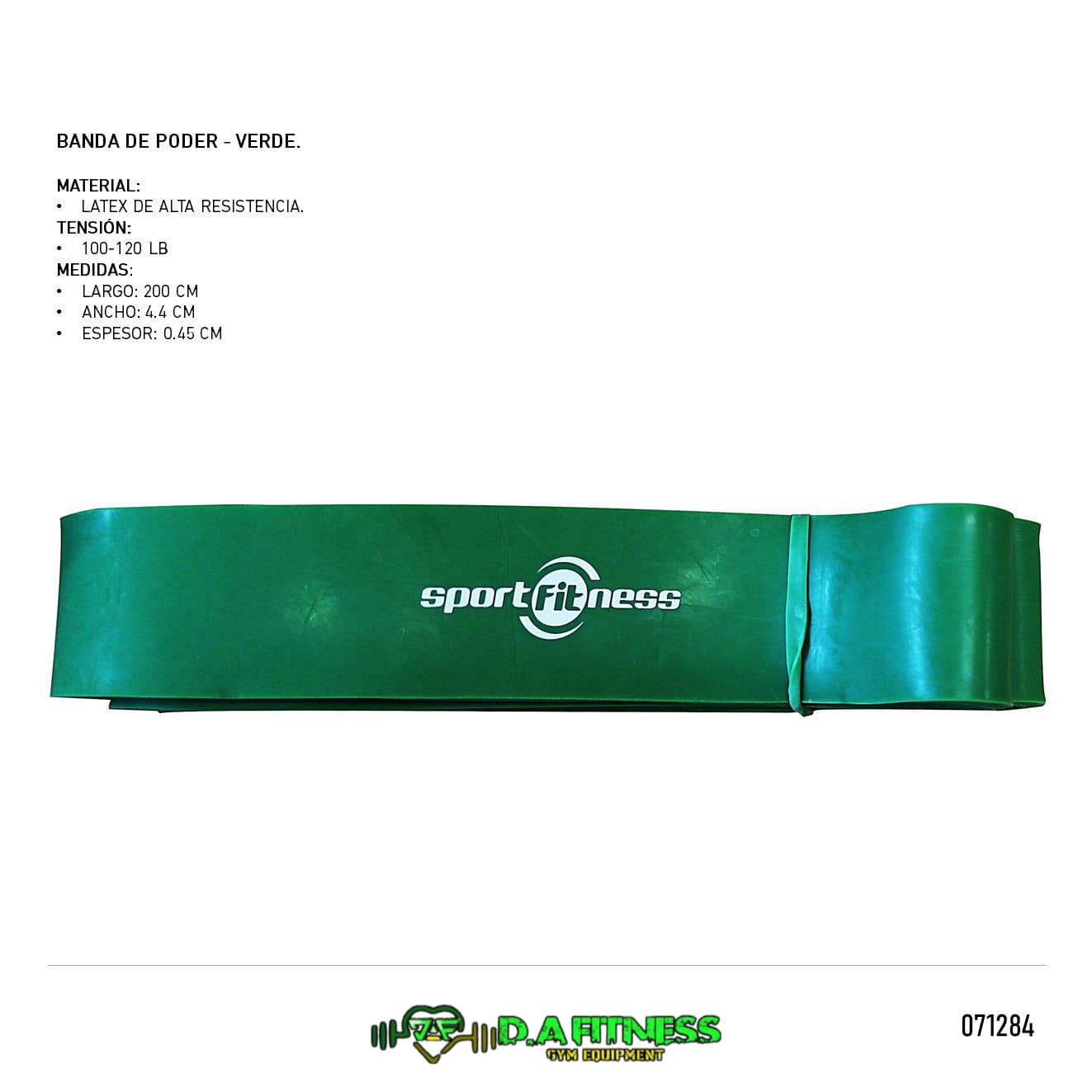 BANDAS ELASTICAS DE PODER LTPB001