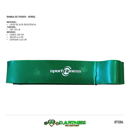BANDAS ELASTICAS DE PODER LTPB001