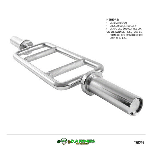 BARRA ROMANA TIPO RIBWORK SEMI-PROFESIONAL 2PUL HA-8048