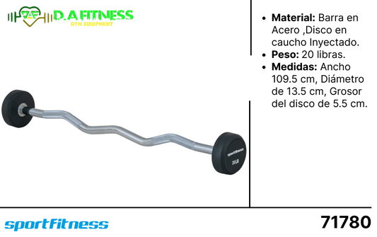 BARRAS DE PESO SELLADAS ZETA- SPORTFITNESS