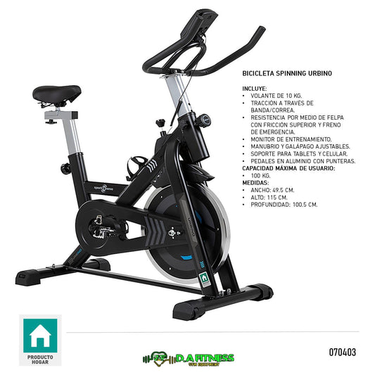 BICICLETA SPINING URBINO JY-8815