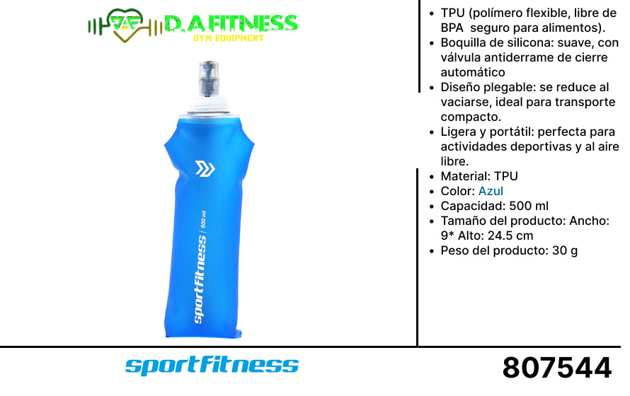 Botella Para Agua Flexible USD-916