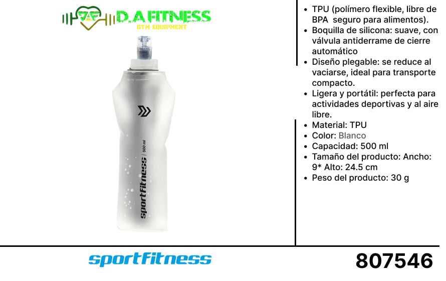 Botella Para Agua Flexible USD-916