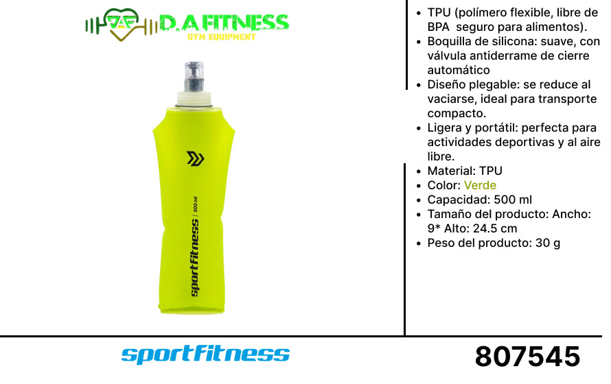 Botella Para Agua Flexible USD-916