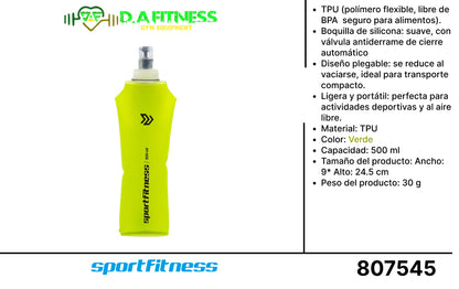 Botella Para Agua Flexible USD-916