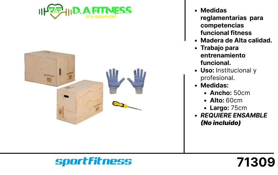 CAJON DE MADERA