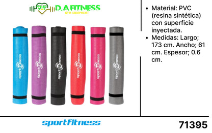 COLCHONETA PARA YOGA (PVC) FL17-105
