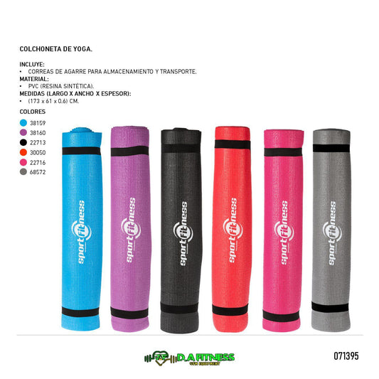 COLCHONETA PARA YOGA (PVC) FL17-105