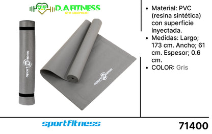 COLCHONETA PARA YOGA (PVC) FL17-105