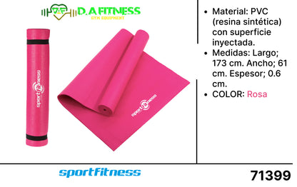 COLCHONETA PARA YOGA (PVC) FL17-105