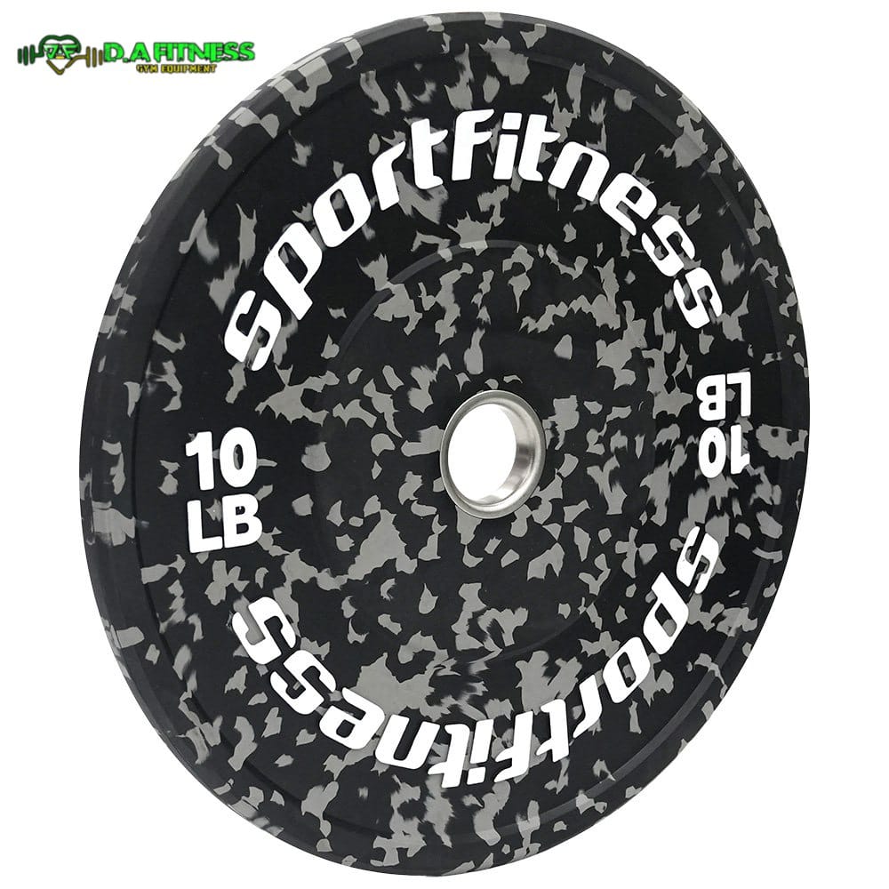 DISCO OLIMPICO DE CAUCHO CAMO GRIS  1O LB PL-R-511