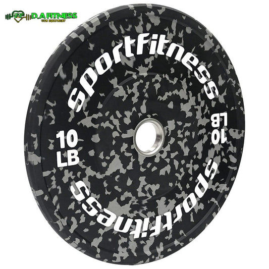 DISCO OLIMPICO DE CAUCHO CAMO GRIS  1O LB PL-R-511