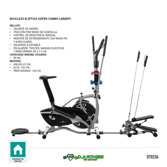 ELIPTICA MULTIESTACION CARDIFF