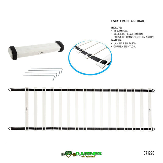 ESCALERA DE AGILIDAD (16 LAMINAS) YM-P-0
