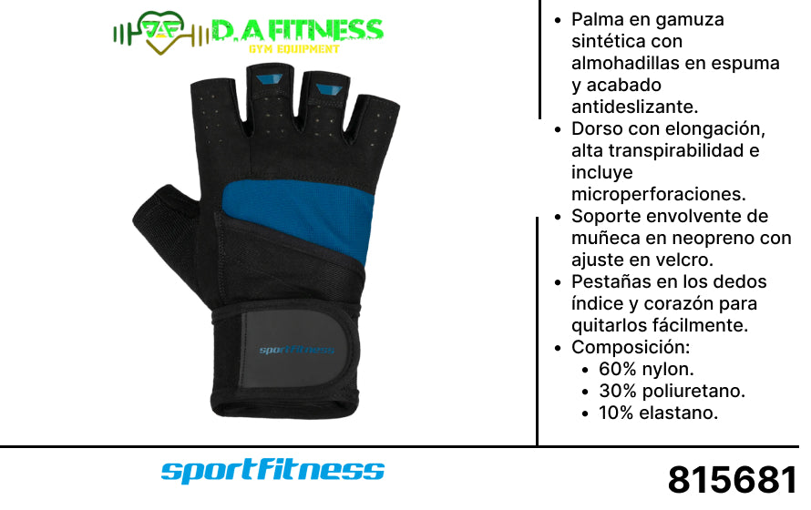 GUANTES CORTOS JUNGLE GYM