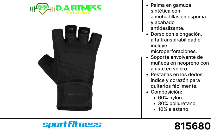 GUANTES CORTOS JUNGLE GYM