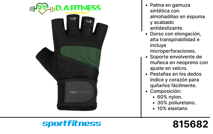 GUANTES CORTOS JUNGLE GYM