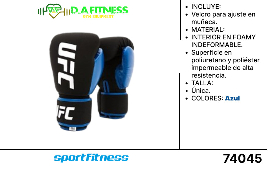 GUANTE BOXEO LARGOS UFC